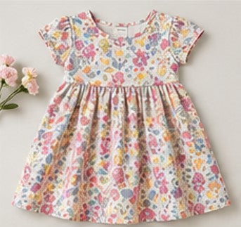 Girls Floral Dress